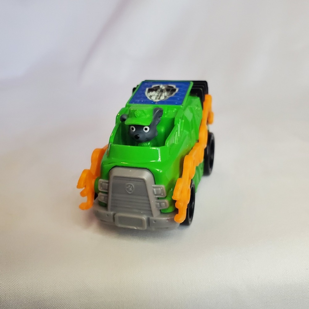 Paw Patrol Rocky Recycle Truck Diecast Car True Metal 1:55‎ Spin Master